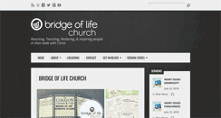 Desktop Screenshot of mybridgeoflife.com