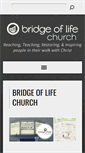 Mobile Screenshot of mybridgeoflife.com